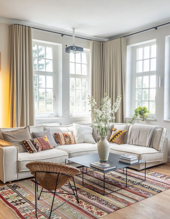 Korbsessel Ecksofa