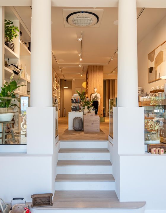 Treppe Showroom Susanne Kaiser Kontor1