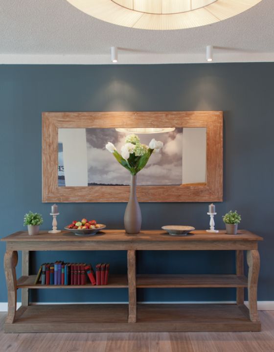 Baltic_Hills_Hotel Foyer_Wand_petrol_Innenarchitektur_03