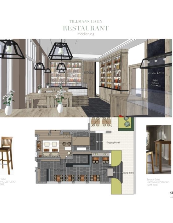 Feinkostrestaurant Tillmann Hahn Kühlungsborn Innenarchitektur 01