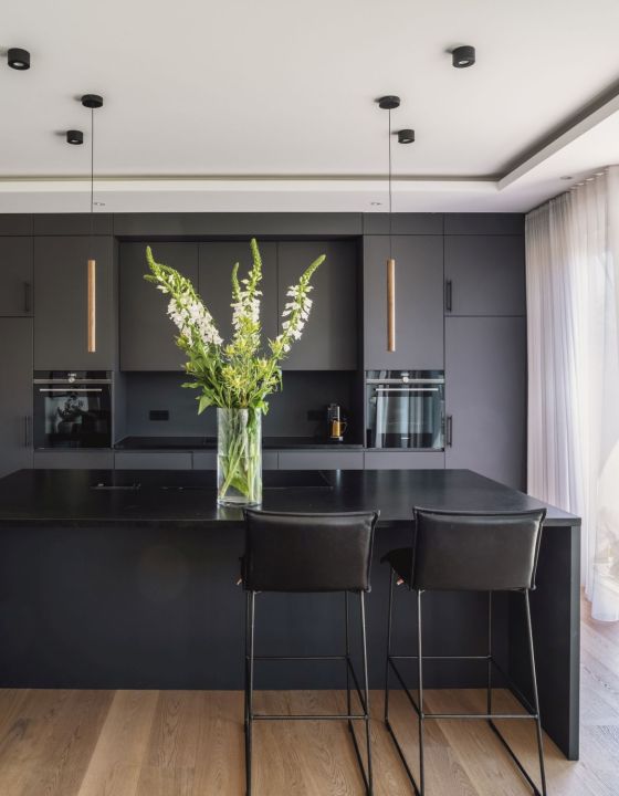 Küche schwarz