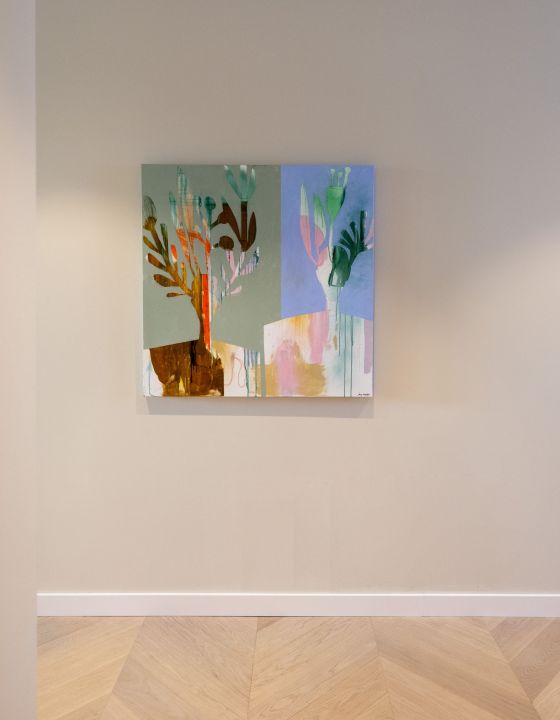 Flur mit Bild Susanne Kaiser Innenarchitektin