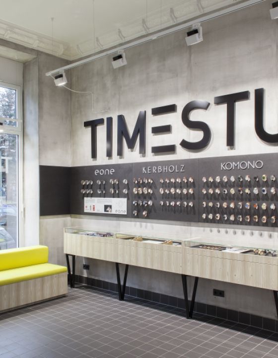 Timstuff Uhrenladen Berlin Innenarchitektur Verkaufsräume 03