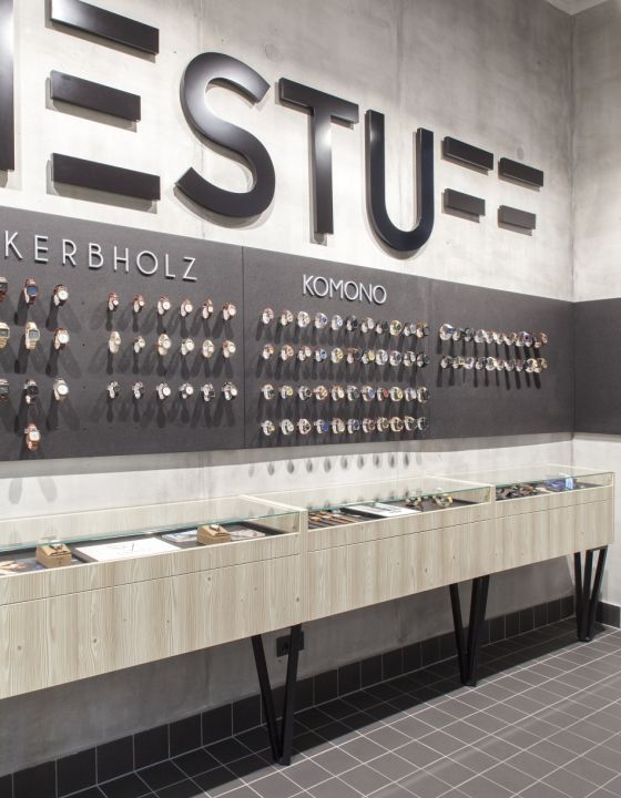 Timstuff Uhrenladen Berlin Innenarchitektur Verkaufsräume 05